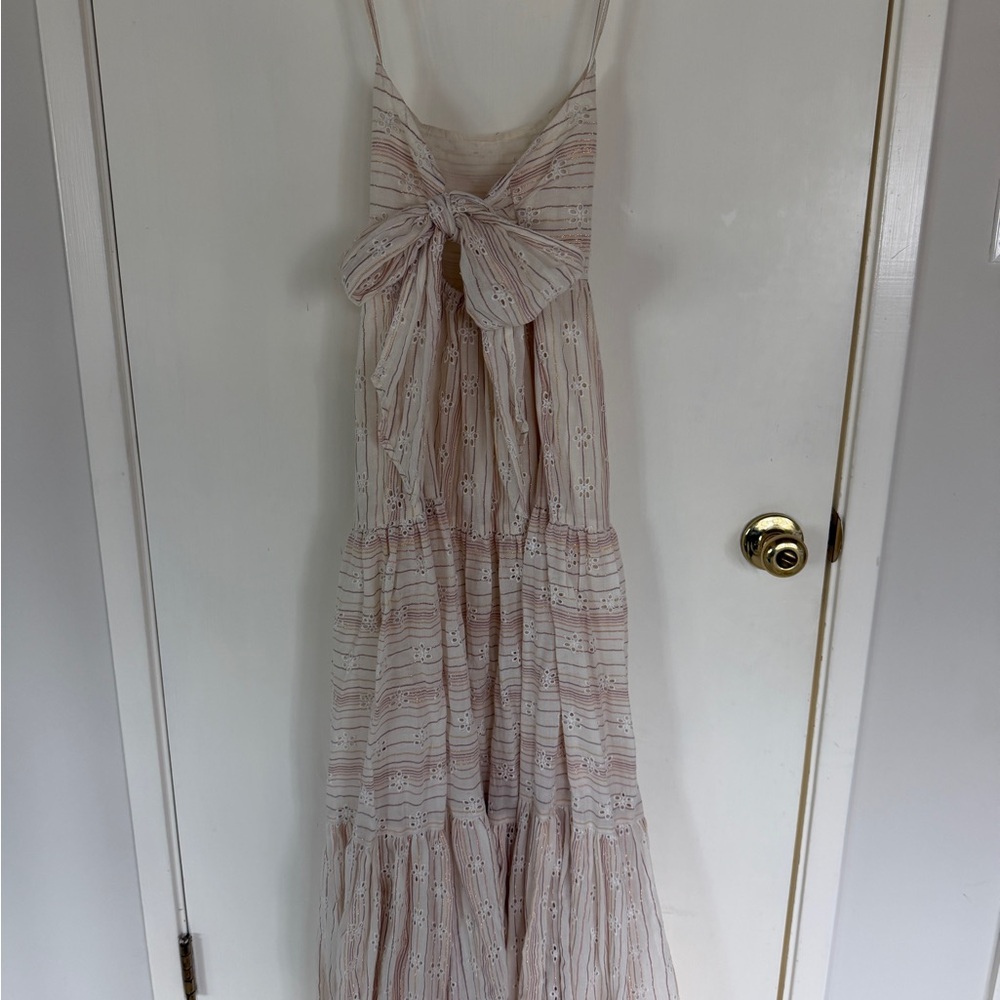 L Space Cream Floral Maxi Dress